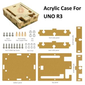 Carcasa De Acrilico para Arduino Uno R3