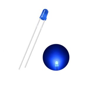 Diodo Led Azul Difuso 3mm