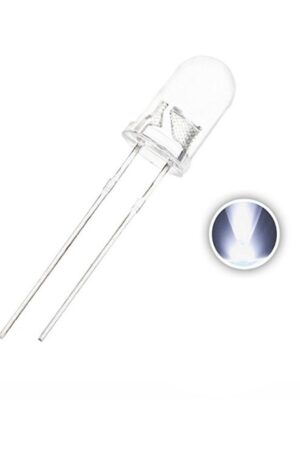 Diodo Led Blanco Ultra Brillante 5mm
