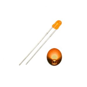 Diodo Led Naranja Difuso 3mm