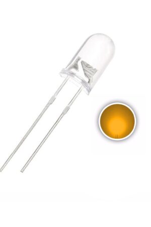Diodo Led Naranja Ultra Brillante 5mm