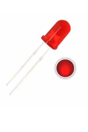 Diodo Led Rojo Difuso 5mm