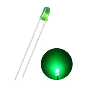 Diodo Led Verde Difuso 3mm
