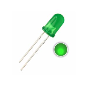Diodo Led Verde Difuso 5mm