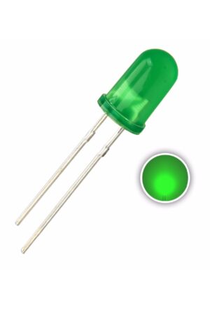Diodo Led Verde Difuso 5mm