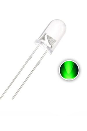 Diodo Led Verde Ultra Brillante 5mm