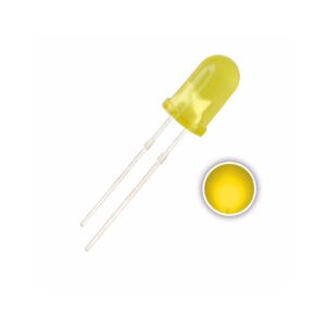 Diodo Led Amarillo Difuso 5mm