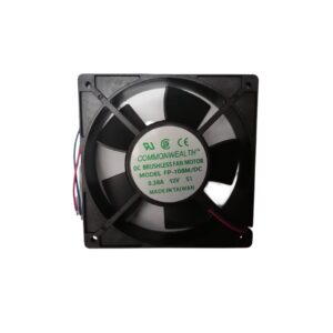 VENTILADOR 12VDC 0.38A 120X120X25MM COMMONWEALTH FP-108M-12VDC