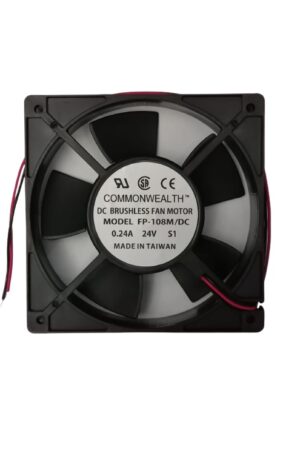 VENTILADOR 24VDC 0.24A 120X120X25MM COMMONWEALTH FP-108M-24VDC