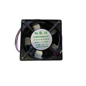 VENTILADOR 12VDC 0.60A 120X120X38MM COMMONWEALTH FP-108-12VDC