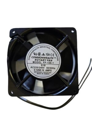 VENTILADOR 220VAC 120X120X38MM CON RODAJE COMMONWEALTH FP-108-1-220V