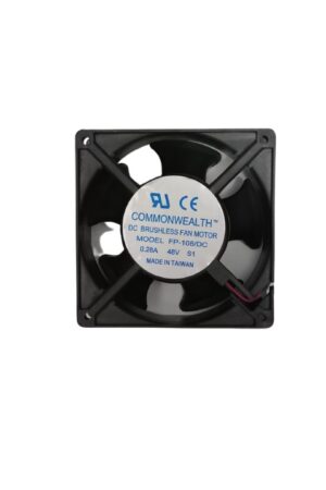 VENTILADOR 48VDC 0.28A 120X120X38MM COMMONWEALTH FP-108-48VDC