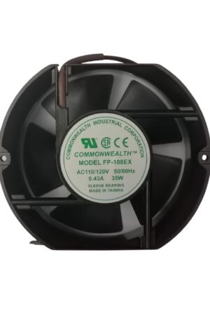 VENTILADOR 110VAC 0.43A 172X150X51MM COMMONWEALTH FP-108EX-110V