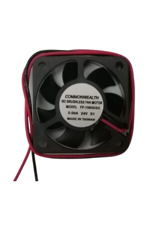 VENTILADOR 24VDC 0.09A 40X40X10MM COMMONWEALTH FP-108HX-24VDC