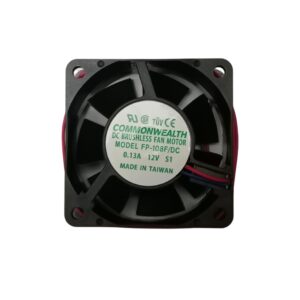 VENTILADOR 12VDC 0.13A 60X60X25MM COMMONWEALTH FP-108F-12VDC