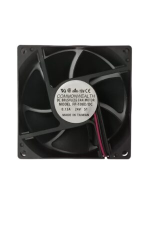 VENTILADOR 24VDC 0.13A 80X80X25MM COMMONWEALTH FP-108D-24VDC