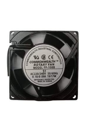 VENTILADOR 220VAC 0.09A 92X92X25MM COMMONWEALTH FP-108B-220V