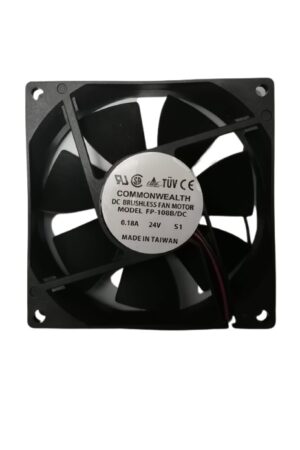 VENTILADOR 24VDC 0.18A 92X92X25MM COMMONWEALTH FP-108B-24VDC