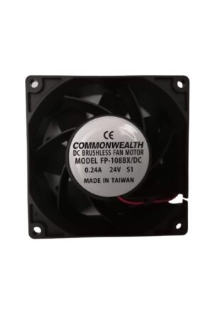 VENTILADOR 24VDC 0.24A 92X92X38MM COMMONWEALTH FP-108BX/DC