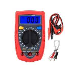 MULTITESTER DIGITAL CON ZUMBADOR Y SENSOR DE TEMPERATURA