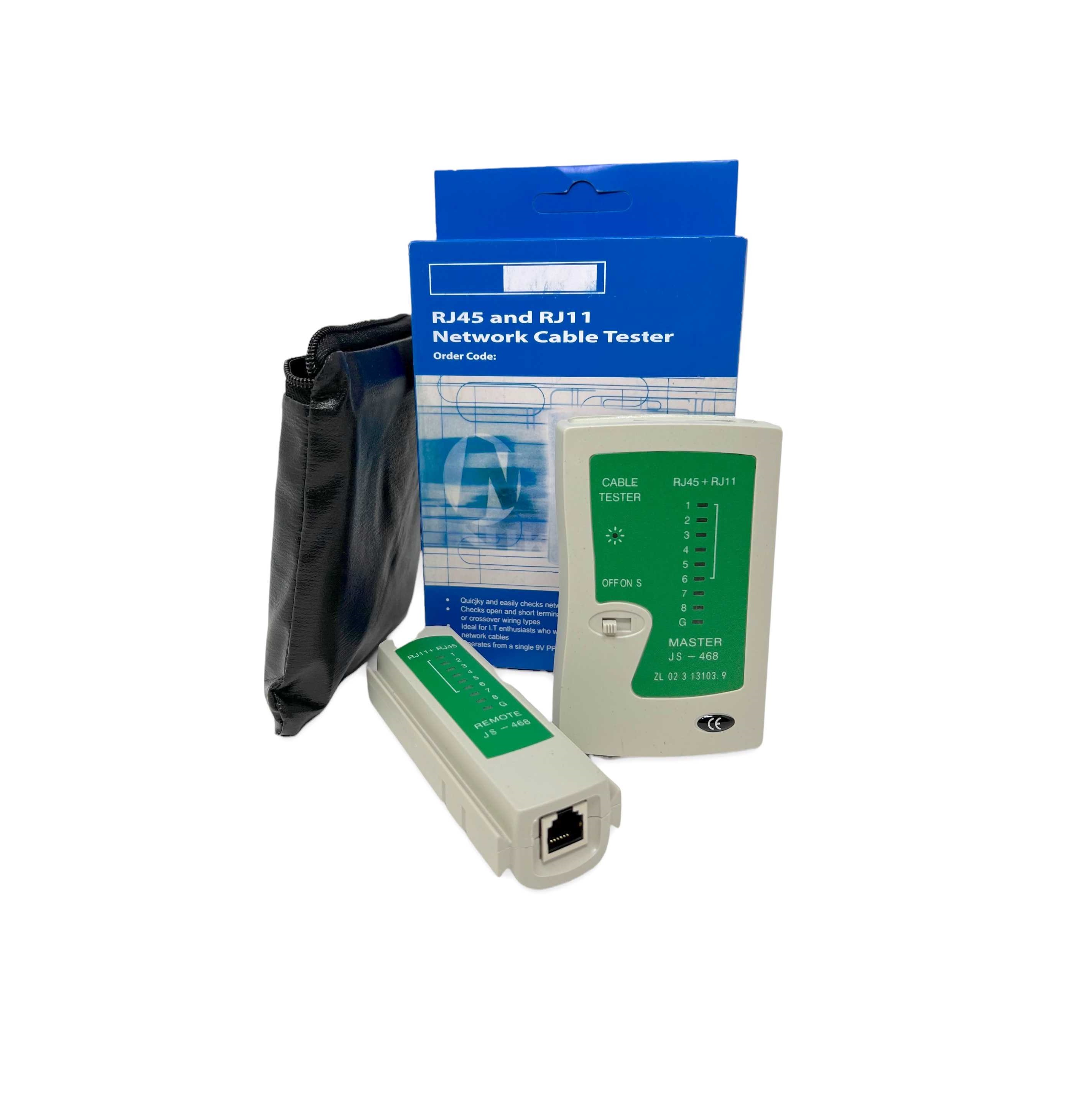 LAN TESTER - PROBADOR DE CABLES DE RED RJ11 Y RJ45