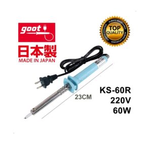 CAUTIN TIPO LAPIZ MANGO DE PLASTICO CELESTE PUNTA DE PLATA (JAPONES GOOT ORIGINAL) 60W