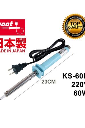 CAUTIN TIPO LAPIZ MANGO DE PLASTICO CELESTE PUNTA DE PLATA (JAPONES GOOT ORIGINAL) 60W