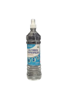 ALCOHOL ISOPROPILICO BOTELLA DE 1000ML CON ATOMIZADOR