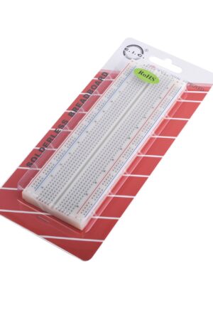 PROTOBOARD DE 830 PUNTOS BASE METALICA (BLANCO)