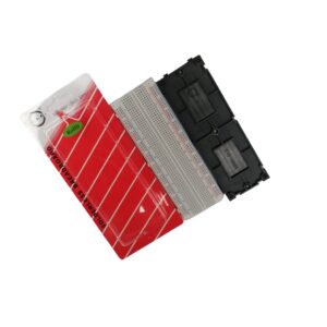 PROTOBOARD DE 830 PUNTOS BASE NEGRA DE PLASTICO (BLANCO)