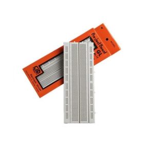 PROTOBOARD DE 830 PUNTOS BASE METALICA 17X6.5CM (BLANCO)