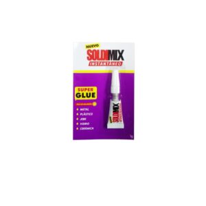 PEGAMENTO INSTANTANEO MULTIUSOS SUPER GLUE MORADO 1GR