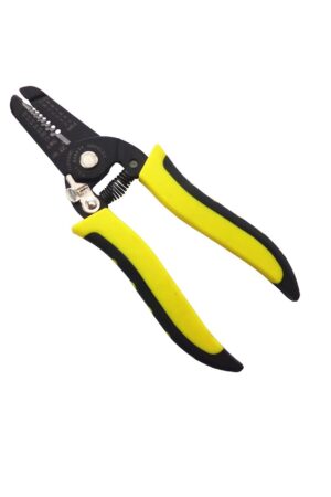 ALICATE PELACABLE 7" MANGO AMARILLO