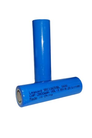 BATERIA ION DE LITIO (LI-ION) RECARGABLE TUBULAR, AZUL 18650 65X18MM 3.7V/1342MA (UNIDAD)