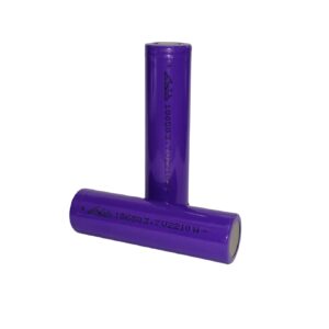 BATERIA ION DE LITIO (LI-ION) RECARGABLE TUBULAR, PURPURA 18650 65X18MM 3.7V/1500MA (UNIDAD)