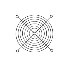 REJILLA CUBIERTA METALICA PARA VENTILADOR 120X120MM