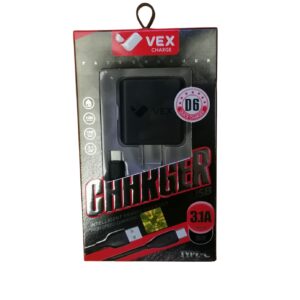 CARGADOR TIPO C / SALIDA DOBLE USB 5V 3.1A