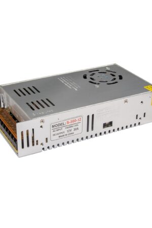 FUENTE SWICHING METALICA (CON VENTILADOR) 12VDC/30A