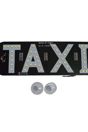LETRERO TAXI LED LUMINOSO (LUZ BLANCA) 12V