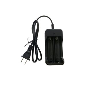 CARGADOR DE BATERIAS MODELO 18650 DE (2 BATERIAS) 4.2VDC/1A