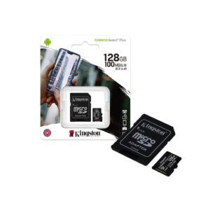 MEMORIA MICRO SD 128GB KINGSTON CANVAS SELECT PLUS UHS-I CLASE 10
