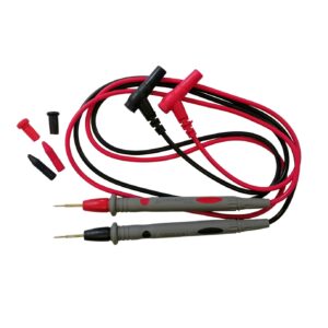 PUNTAS DE PRUEBA PARA MULTIMETRO (BANANA 4MM PUNTA AGUJA) CAT.III 1000V/20A