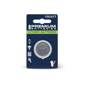PILA DE LITIO CR2477 3V/1000MA (UNIDAD)