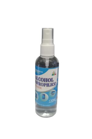 ALCOHOL ISOPROPILICO BOTELLA DE 120ML CON ATOMIZADOR
