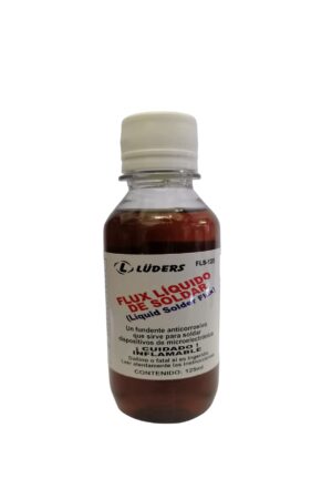 FLUX LIQUIDO FUNDENTE PARA SOLDAR BOTELLA 125ML