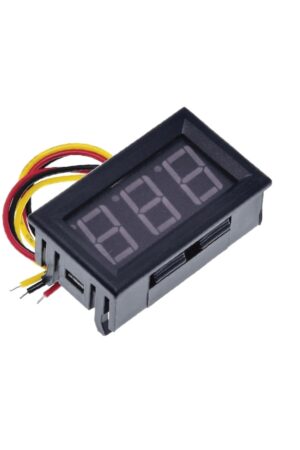 VOLTIMETRO DIGITAL DE 0-99.9VDC (4.5CM X2.8CM)