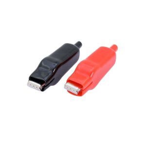 COCODRILO COLOR ROJO Y NEGRO PARA CABLE 64MM 10A