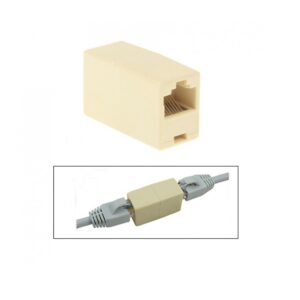 UNION DE PLASTICO PARA CONECTOR RJ45 8 HILOS