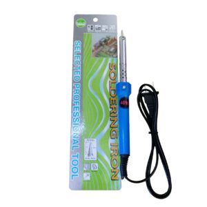 CAUTIN TIPO LAPIZ MANGO DE PLASTICO AZUL 40W