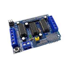 MODULO DRIVER SHIELD CONTROLADOR DE MOTOR (4 MOTORES DC)(2 MOTOR PAP)(2 SERVOMOTOR)